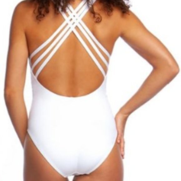 La Blanca Womens Spectrum Crossback One-Piece - Picture 2 of 8
